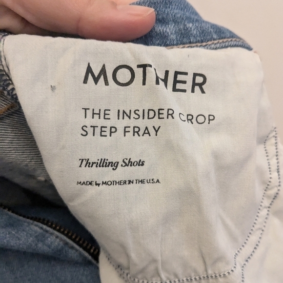 Mother Jeans The Insider Crop Step Fray - Picture 9 of 10